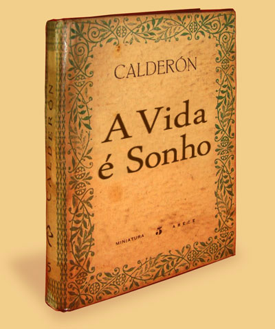 Livro 'A Vida é Sonho', de Pedro Calderón de la Barca