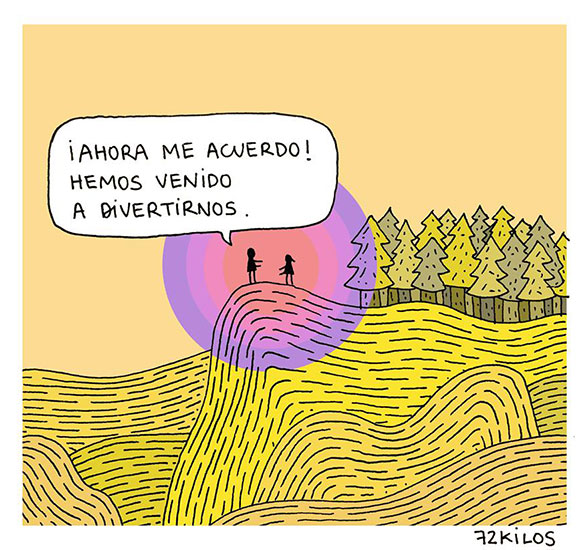 ¡Ahora me acuerdo! Hemos venido a divertirnos (72 kilos)