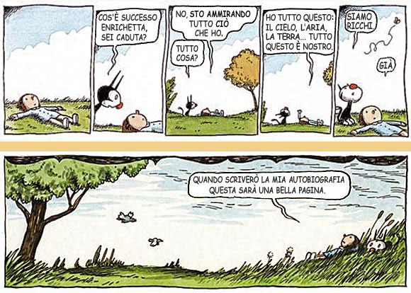 Le storielle di Enriqueta e Fellini, di Liniers