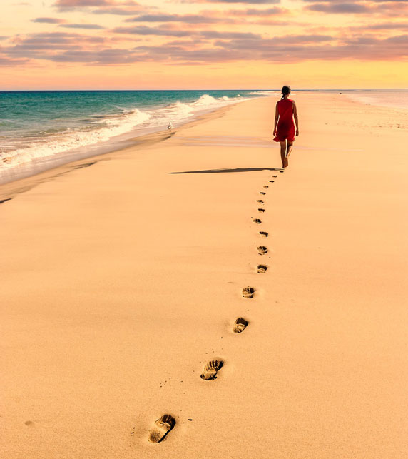 Caminar de forma sagrada (Just walk, by Carlos M. Almagro)