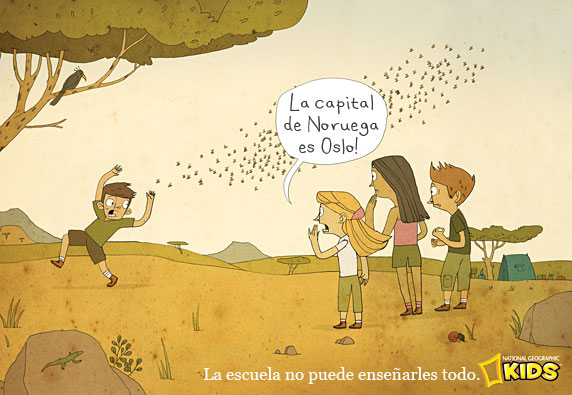 La escuela no puede enseñarles todo a los niños (National Geographic Kids)